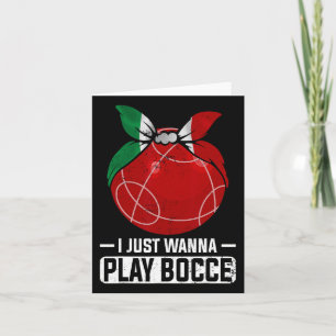 Cartão Byll Do Jogador Bocci Da Boliche Italiana