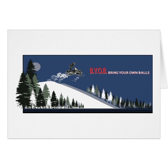 Cartão byob[Conver (Frente Horizontal)