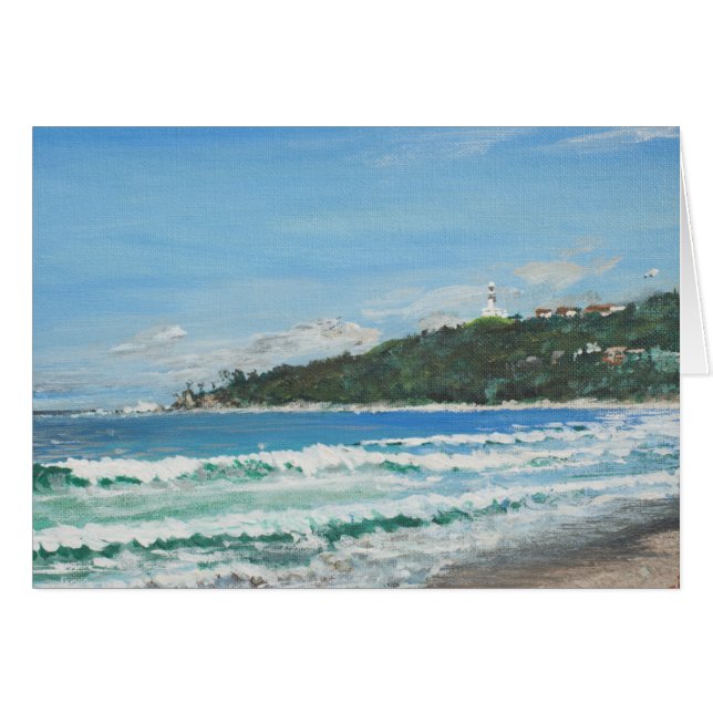 Cartão Byron Bay, Austrália. 11/27/1998 (Frente Horizontal)