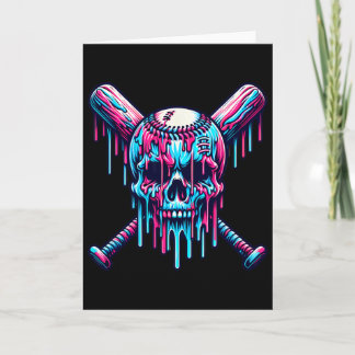 Cartão Bysebyll Skull Drip Bysebyll Drip Bysebyll Sorvete