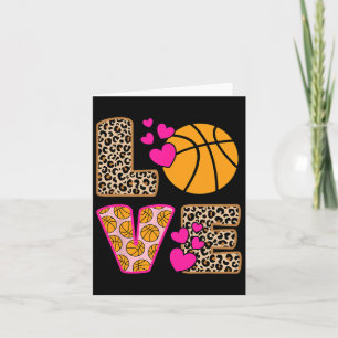 Cartão Bysketbyll Leopard Imprime Mulheres Meninas