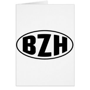 Cartão BZH Bretanha Bretão Breizh