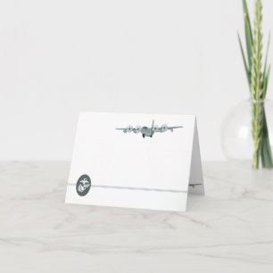 Cartão C-130 USMC Aviation Notecard