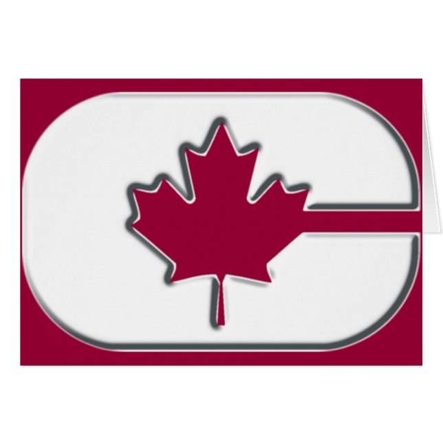 Cartão "C" é para Canadá (Frente Horizontal)