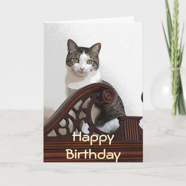 Cartão CA- Birthday Kitty (Frente)