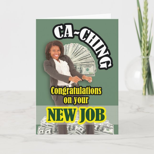 Cartão Ca-Ching (Frente)