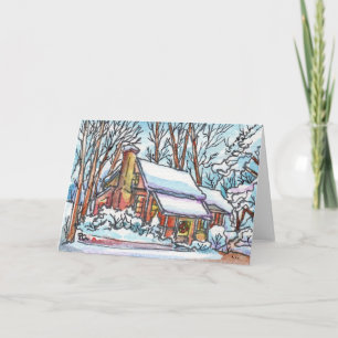 Cartão Cabana Nevada