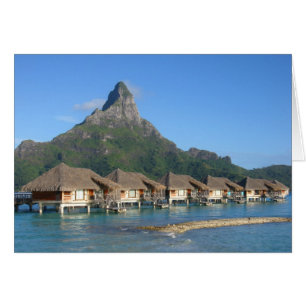 Cartão Cabanas de Bora Bora
