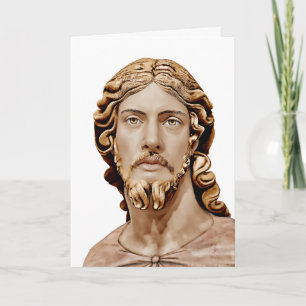 Cartão Cabeça de Cristo por Mark Edward Westerfield após