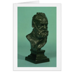 Cartão Cabeça do retrato de Victor Hugo (1802-85)