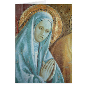 Cartão Cabeça do santo Anne da apresentação de