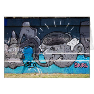 Cartão Cabeça Estranha