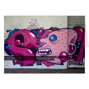 Cartão Cabeça Estranha