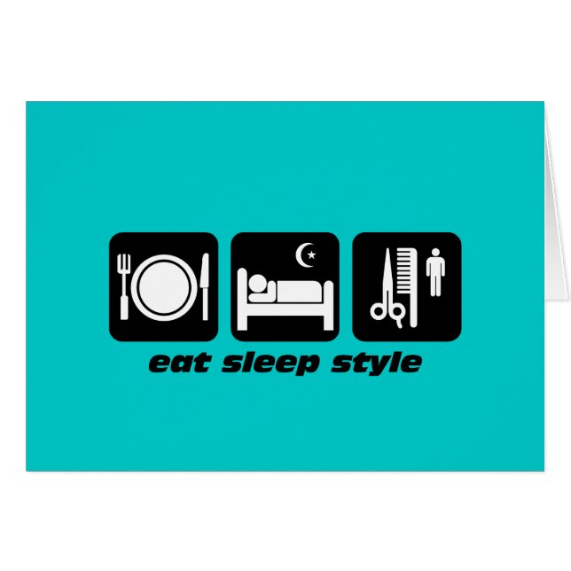 Cartão Cabeleireiro (Frente Horizontal)