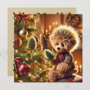 Cartão Cabelo do caroço