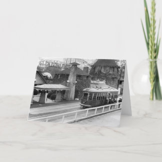 Cartão Cabin John Streetcar, 1930s