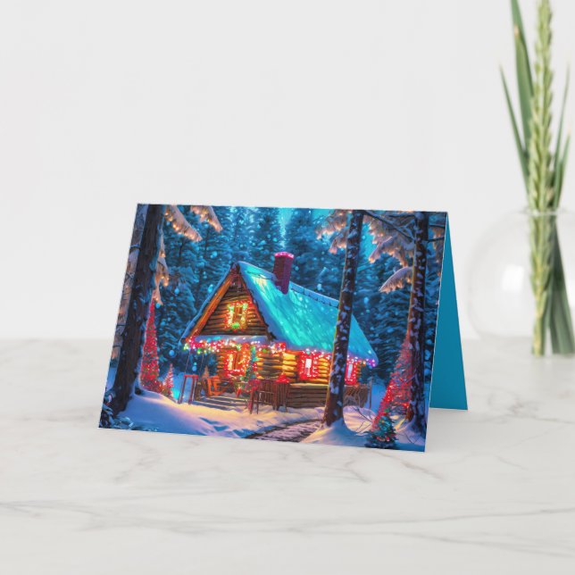 Cartão Cabine de Natal (Frente)