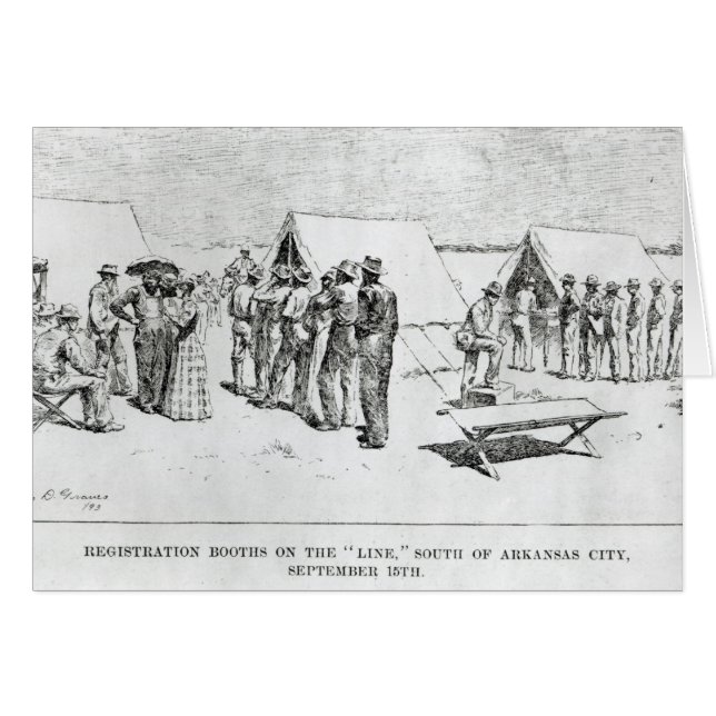 Cartão Cabines do registo (Frente Horizontal)