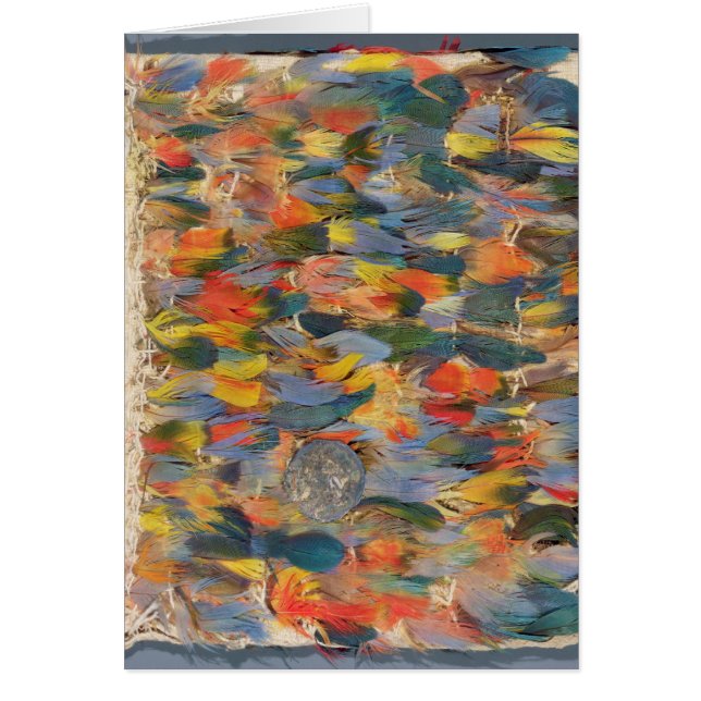 Cartão Cabo emplumado (Frente)