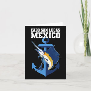 Cartão Cabo San Lucas Marlin - Anchor da Aventura de Pesc