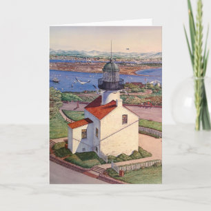 CARTÃO CABRILLO OLD PT. LOMA LIGHTHOUSE