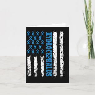 Cartão Caça de Consciência Acontece Hidrocefalus Guerreir