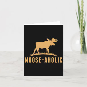Cartão Caça Engraçada Mulheres Moso-Atólicas Homens Moose