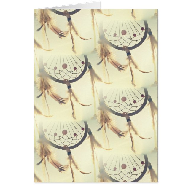 Cartão caçador de sonhos (Frente)