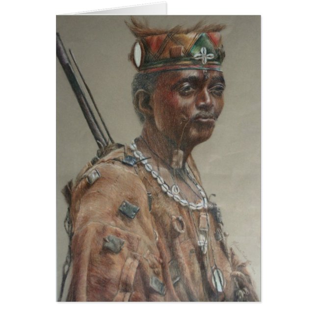 Cartão Caçador Griot (Frente)