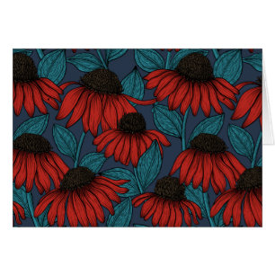 Cartão Caçadores vermelhos