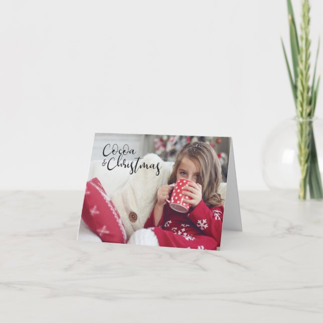 Cartão Cacau e Natal (Frente)