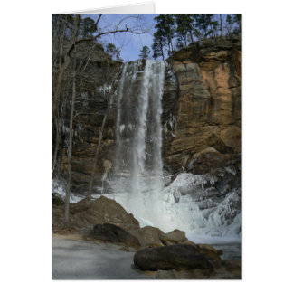 Cartão Cachoeira invernal