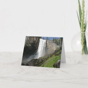 Cartão Cachoeira Vernal I no Parque Nacional de Yosemite