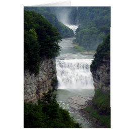 Cartão Cachoeiras superiores e médias do parque estadual