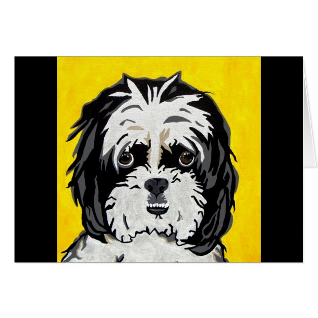 Cartão Cachorro (Frente Horizontal)