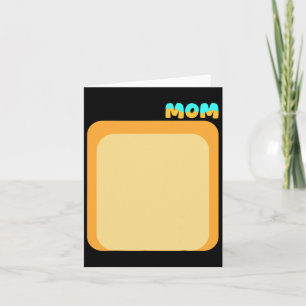 Cartão Cachorro Azul Mãezinha Matança Familiar Halloween