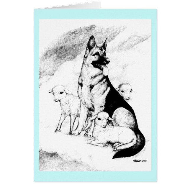 Cartão Cachorro Céu (Frente)