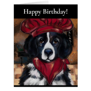 Cartão Cachorro da Terra Nova