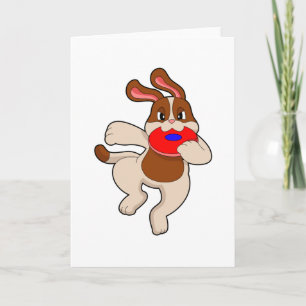 Cartão Cachorro em Reprodução