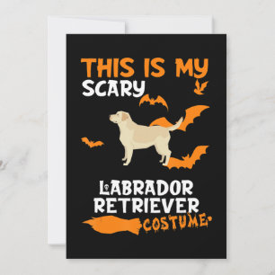 Cartão Cachorro   Este É Meu Assustador Labrador Retriev