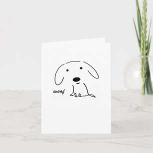 Cartão Cachorro Filhote