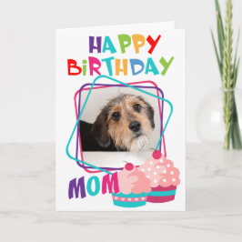 Cartão Cachorro Fotográfico Personalizado Aniversário da