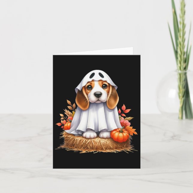 Cartão Cachorro Gato-De-Feiticeiro Como Cachorro-Fantasma (Frente)