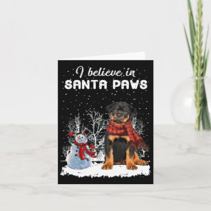 Cartão Cachorro girino Cachorro de Natal Neve Natal Pa