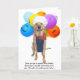 Cartão Cachorro/Laboratório Engraçado Aniversário (Small Plant)