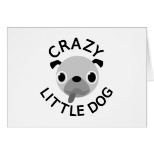 Cartão Cachorro Louco