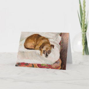 Cartão Cachorro Mentiroso   Zygmunt Waliszewski