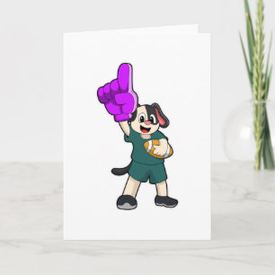 Cartão Cachorro no Futebol