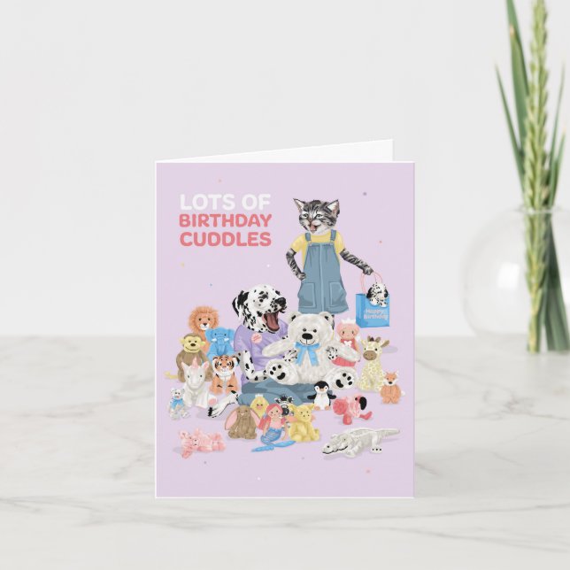 Cartão Cachorros-de-cabra-Fofinho (Frente)