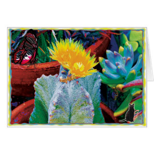 Cartão Cacto de Caliente